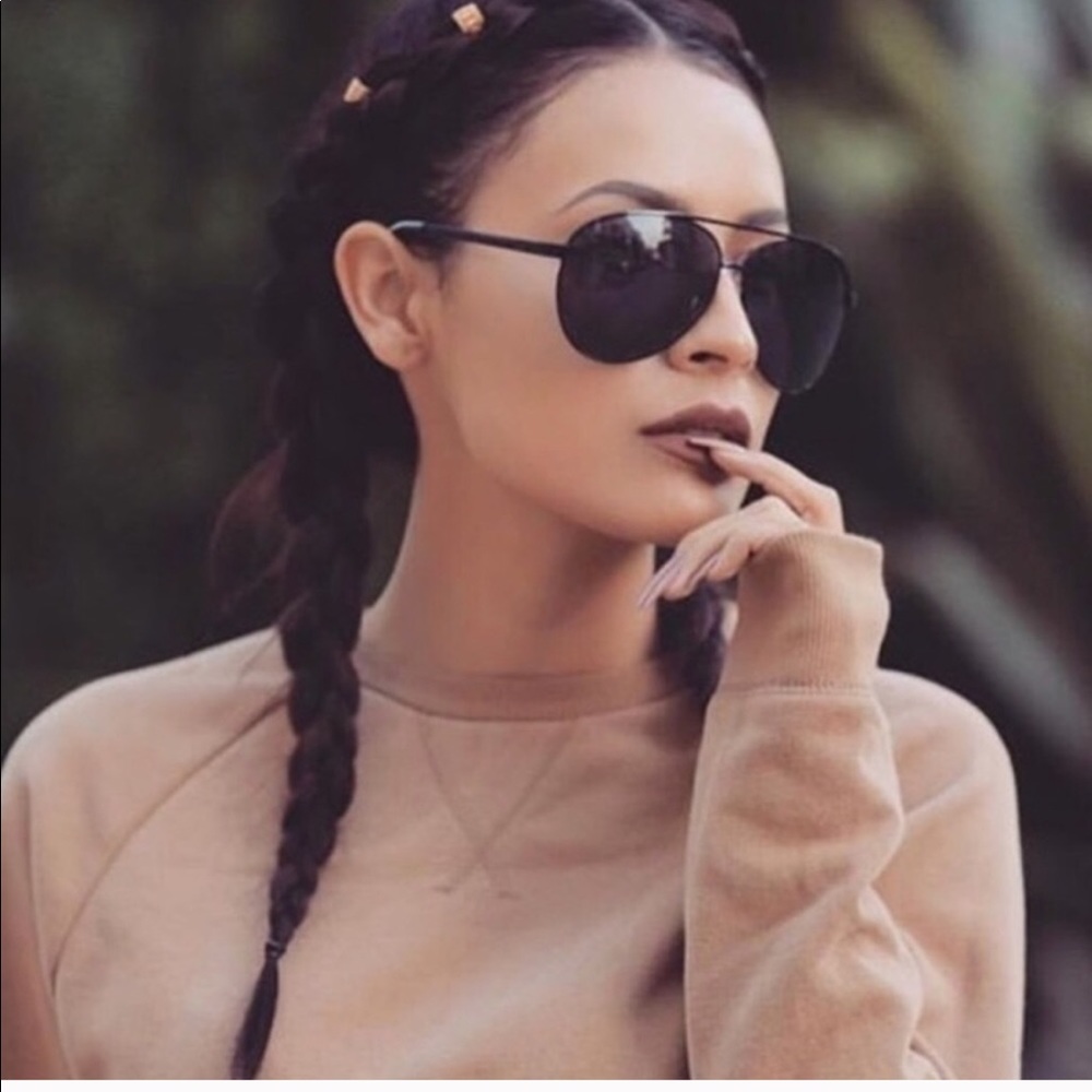 Quay Vivienne Aviator sunglasses